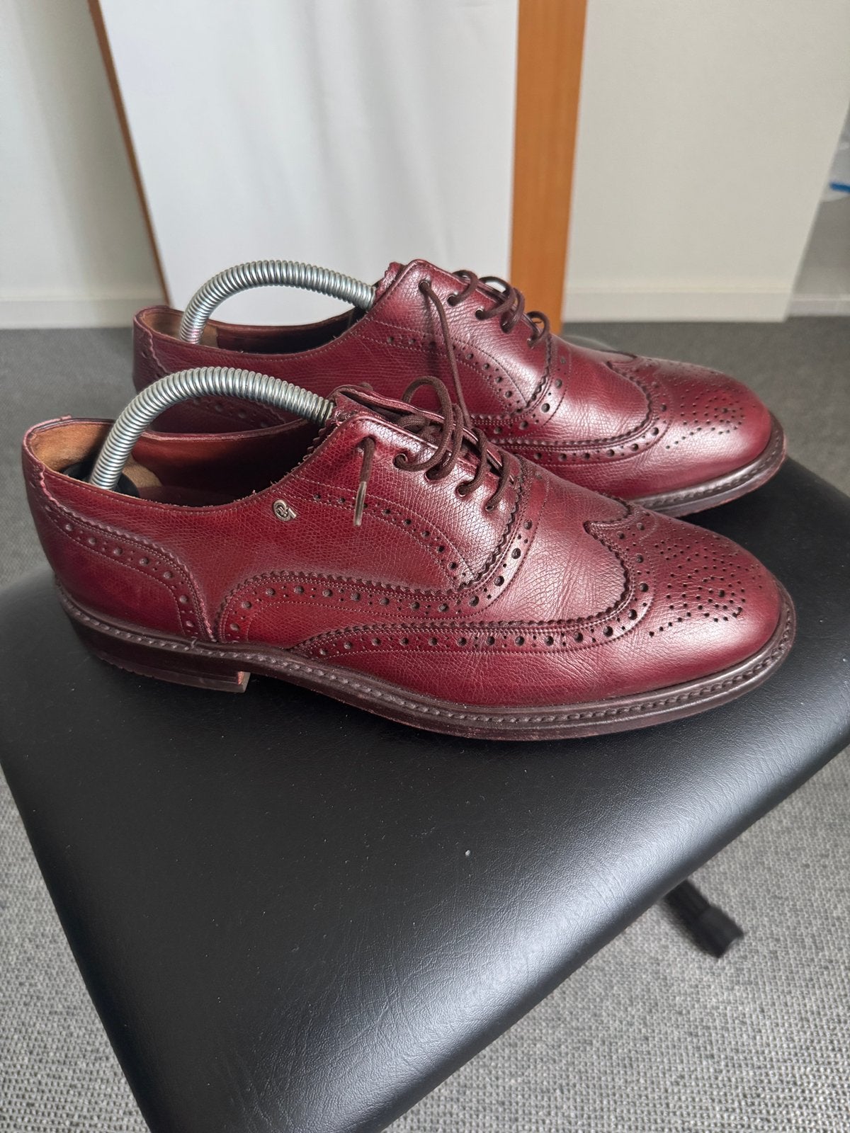 Greve Brogues maat 42 in topstaat, Bruin, Ophalen of Verzenden, Zo goed als nieuw, Veterschoenen