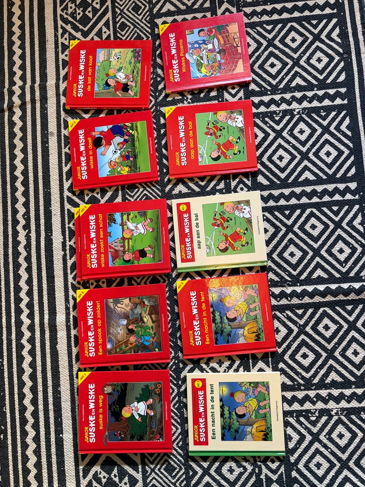 Junior Suske en Wiske AVI 1-4 Boekjes - 13 stuks, Meerdere stripboeken, Ophalen, Gelezen