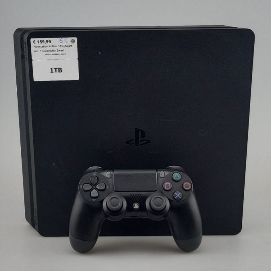 Playstation 4 Slim 1TB Zwart Incl: 1 Controller Zwart, Sony, Gebruikt, Support@sony.com, 1-7-1 Konan, Minato-ku
Tokyo 108-0075
Japan
