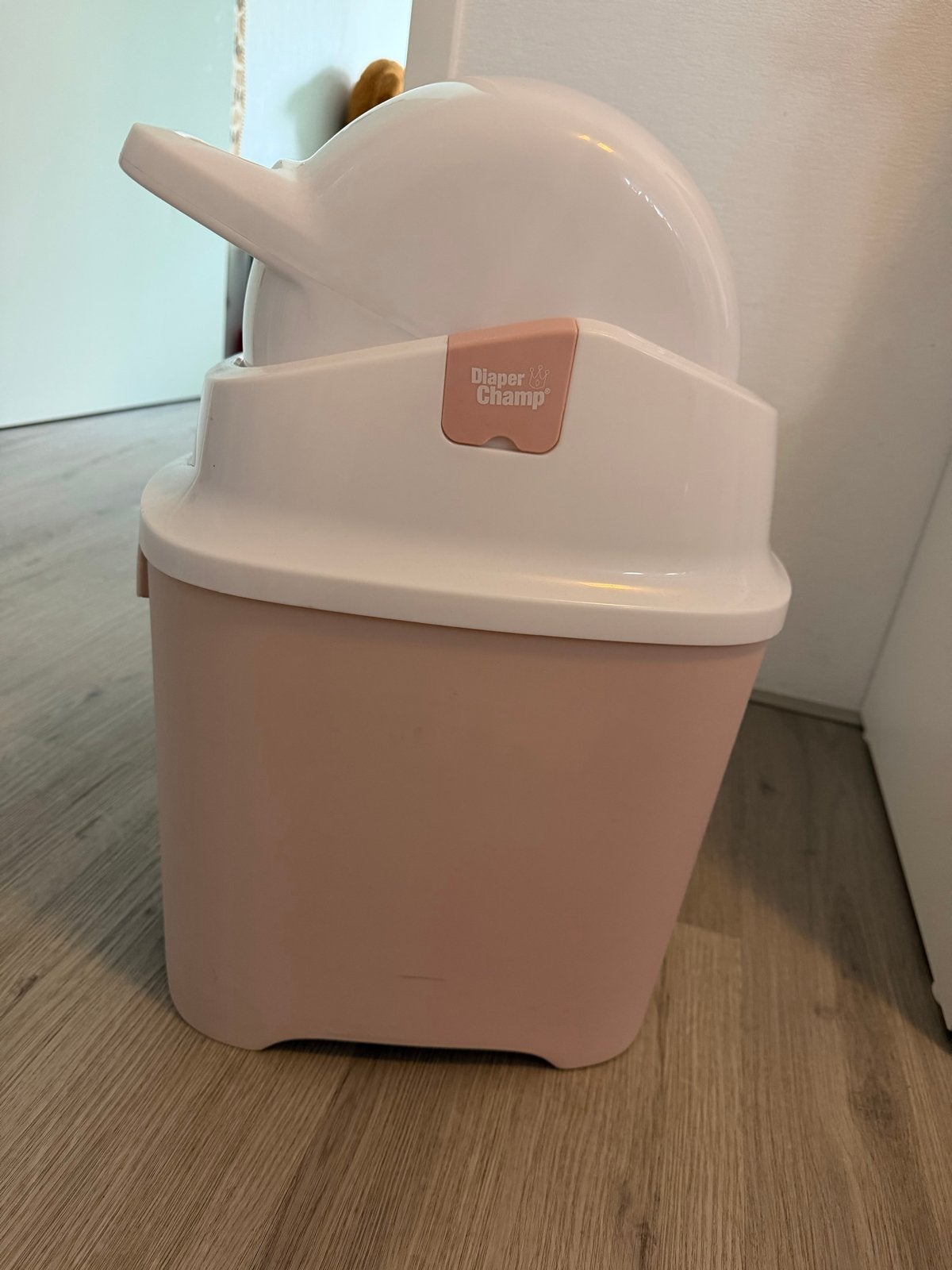 Diaper Champ luieremmer - Roze, Ophalen, Gebruikt