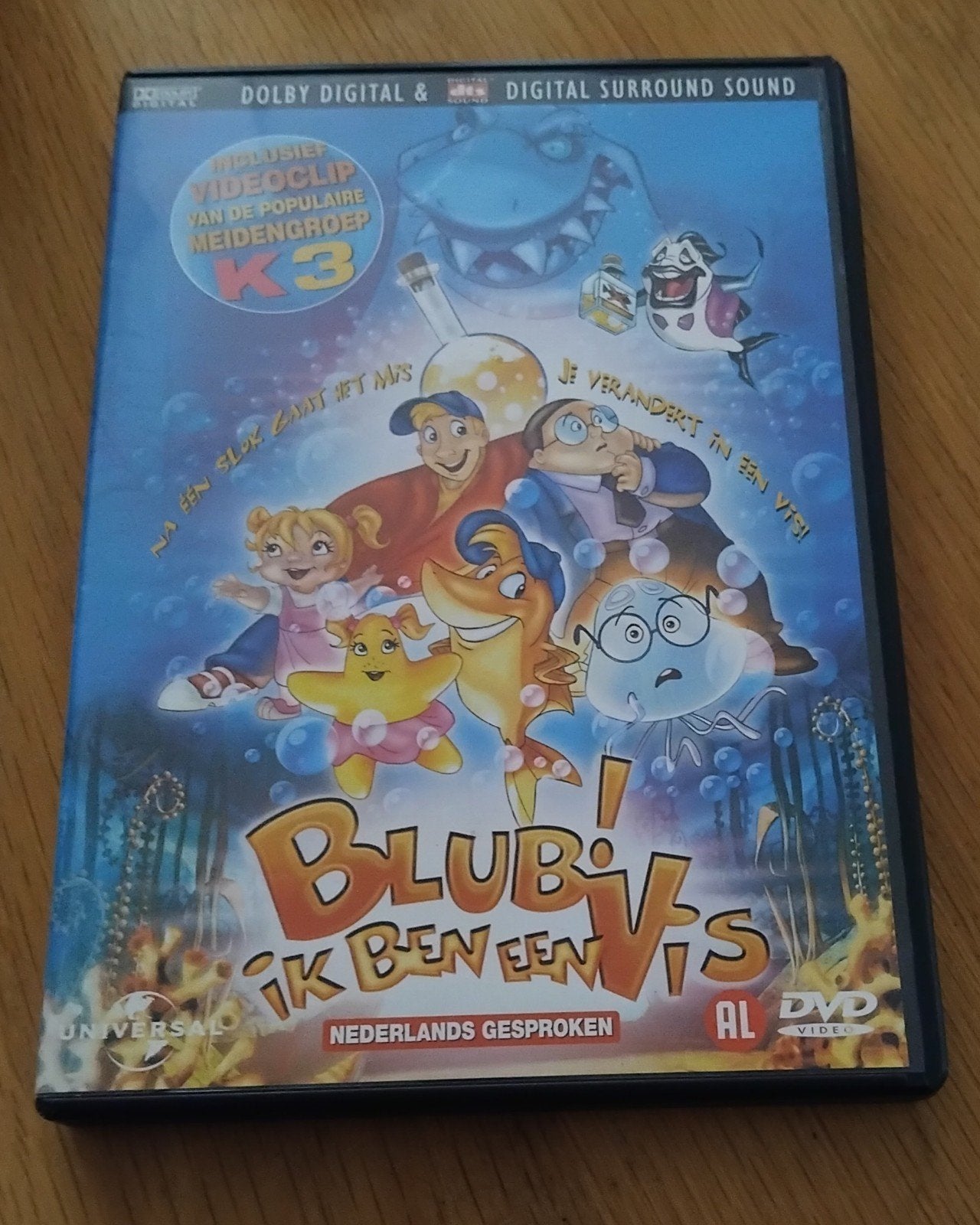 Blub! Ik ben een vis - DVD (Nederlands gesproken), Cd's en Dvd's, Animatie, Alle leeftijden, Film, Gebruikt