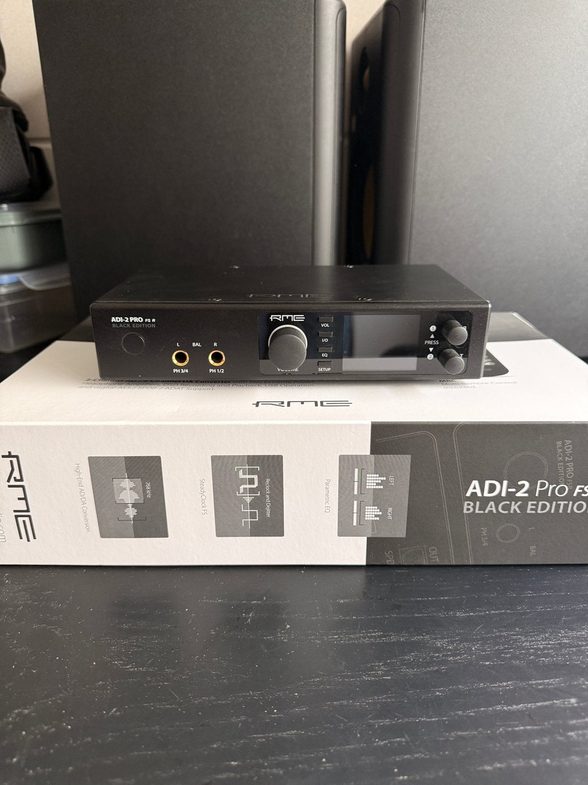 Rme ADI-2 Pro FS R Black edition, Ophalen of Verzenden, Zo goed als nieuw