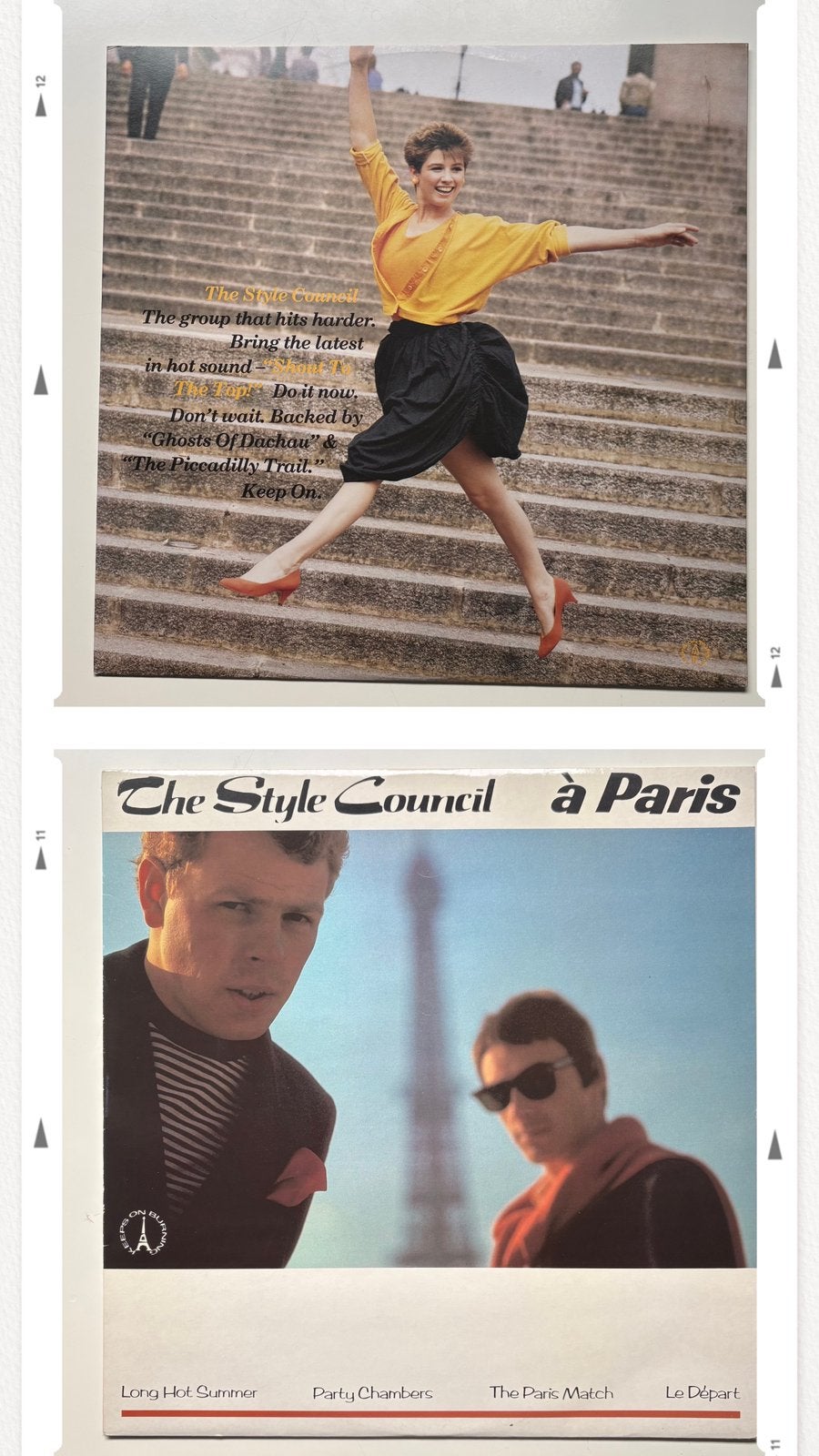 2x The Style Council Shout to the Top & A Paris 12 inch, Ophalen of Verzenden, Zo goed als nieuw, 12 inch, LP