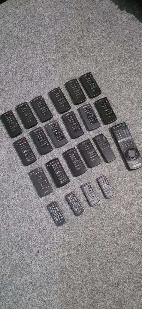 Afstandsbedieningen voor Sony video camera's, Audio, Tv en Foto, Videocamera's Digitaal, 20x of meer, Ophalen of Verzenden, Sony