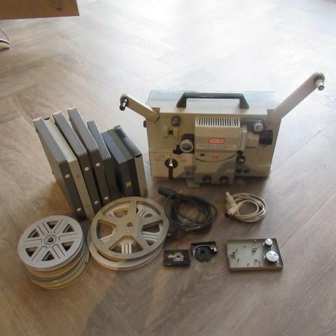 Eumig Mark S712-D 8mm film projector, Verzamelen, Fotografica en Filmapparatuur, Ophalen of Verzenden, 1960 tot 1980, Projector