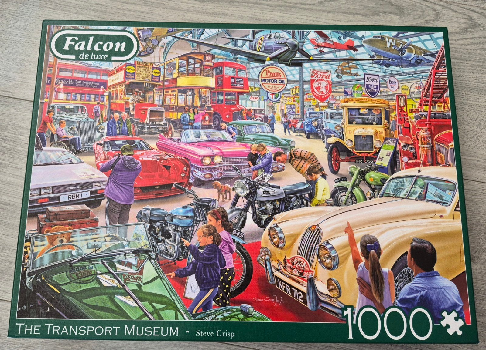 Falcon puzzel, Ophalen of Verzenden, 500 t/m 1500 stukjes, Zo goed als nieuw