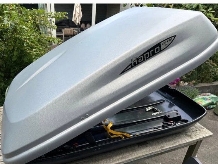 Hapro Carver 4,4 Dakkoffer - Ruime en Betrouwbare Bagagebox, Auto diversen, Ophalen of Verzenden, Gebruikt