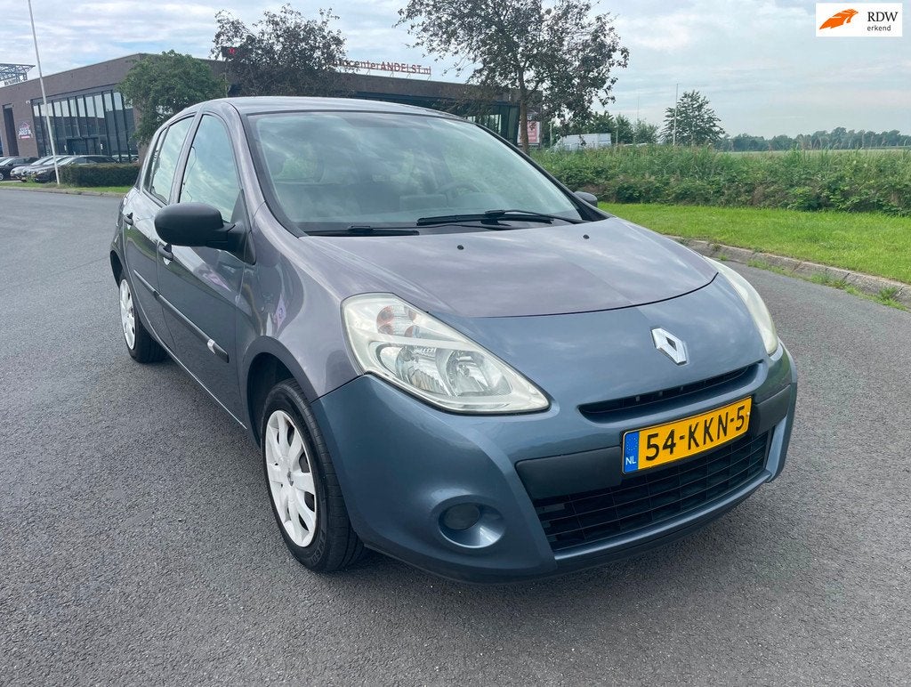 Renault Clio 1.2 Special Line, 5drs, Airco, Navigatie, Elekt, Voorwielaandrijving, Gebruikt, 4 cilinders, Blauw