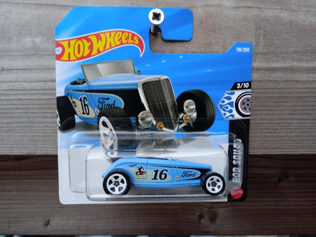 Ford Lo Boy Hotrod '33 Hotwheels, Ophalen, Nieuw, Auto