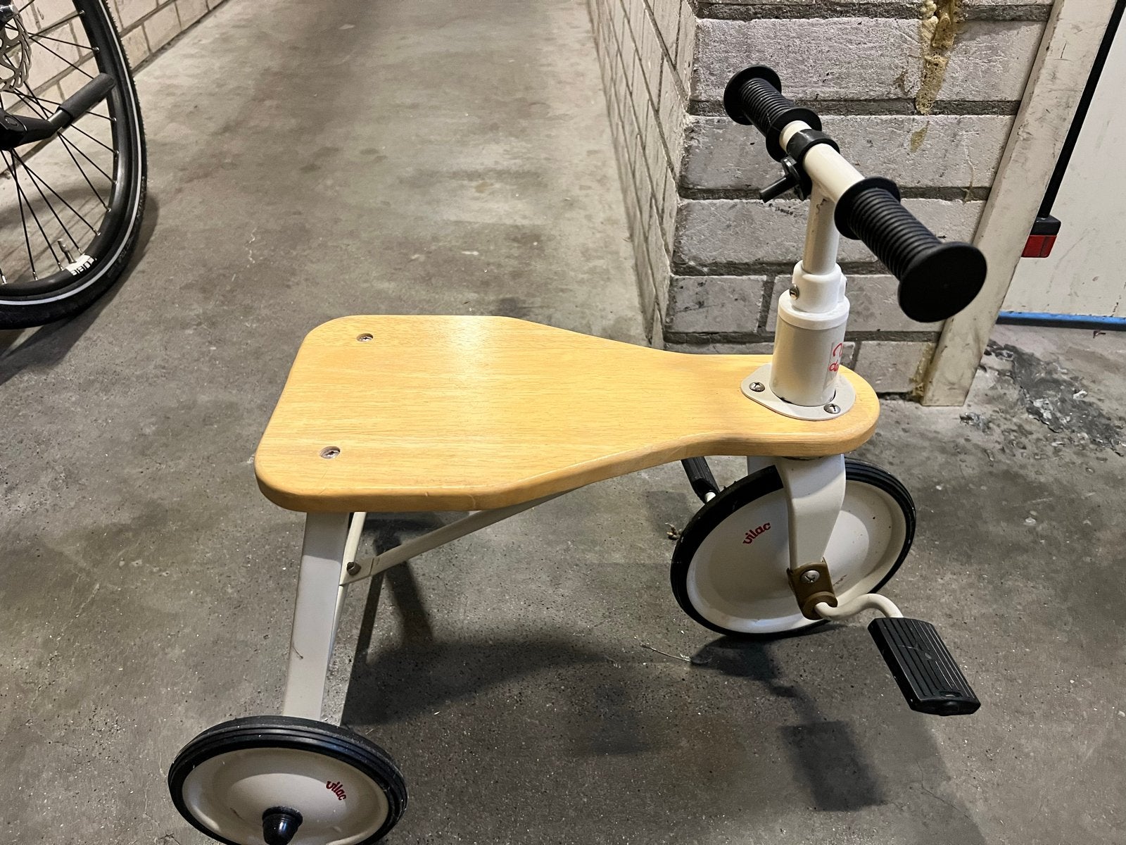 Vilac houten loopfiets/loopvoertuig, Ophalen of Verzenden, Gebruikt, Loopfiets