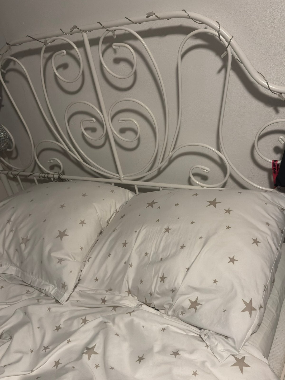Ikea twijfelaar 140x200, Ophalen, Wit, 140 cm, Zo goed als nieuw