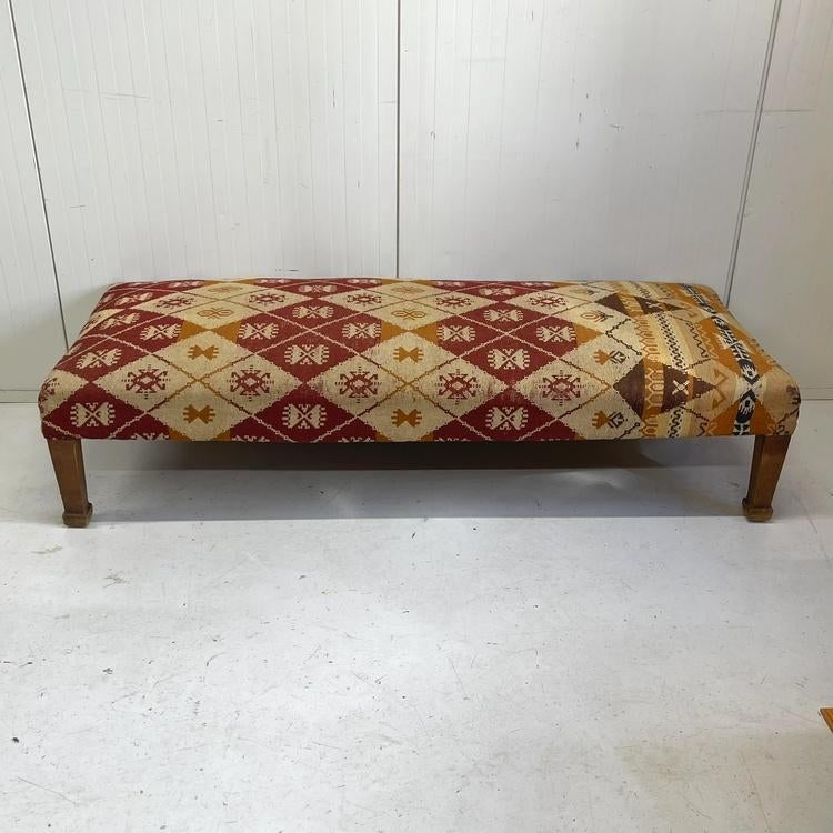 Ottomaanse turkse antieke sofa bank kelim daybed hout stof, Ophalen, Gebruikt, Onbekend, Bohemian