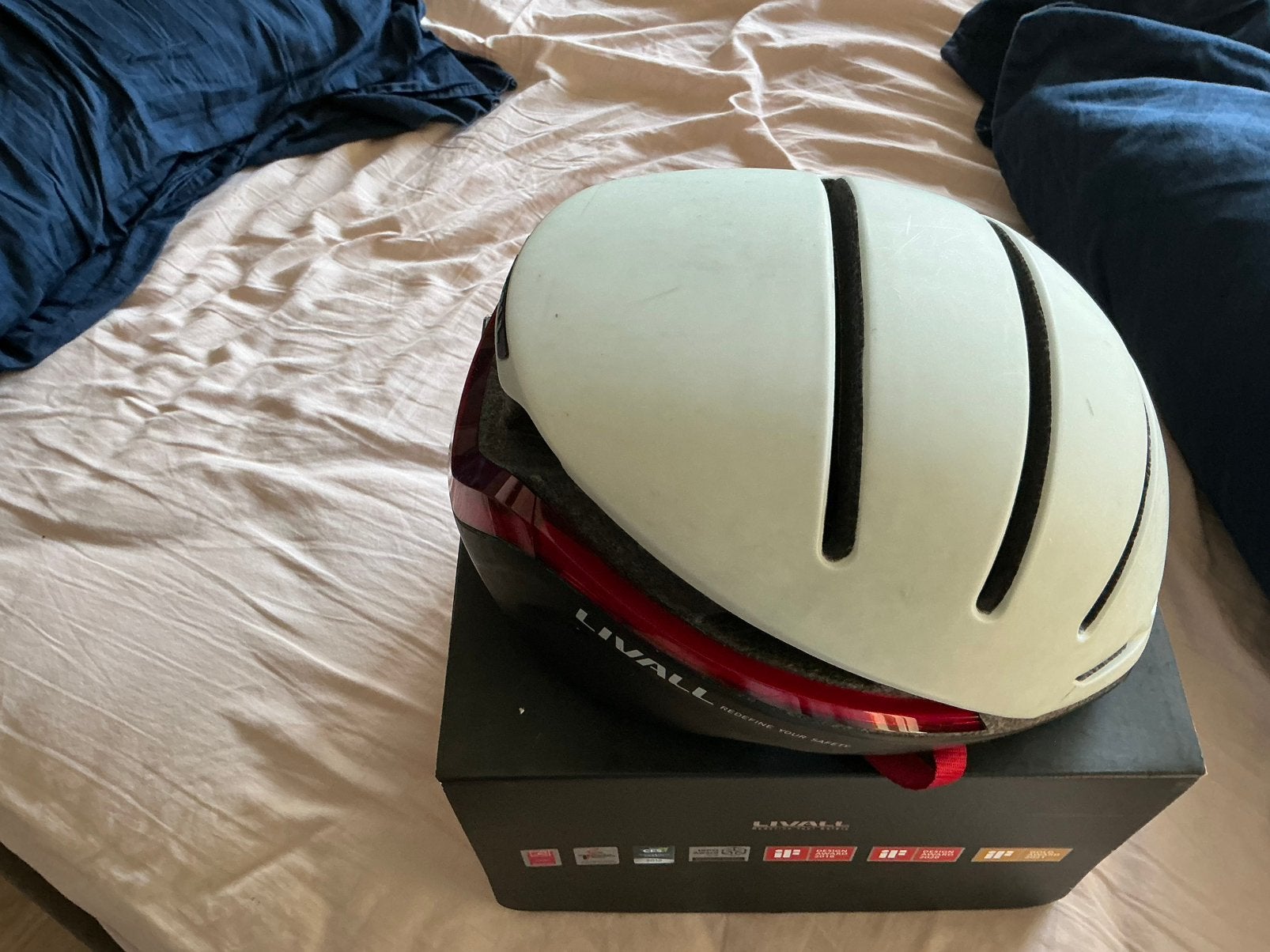 Te koop livall fiets helm, Ophalen, Gebruikt, L, Heer