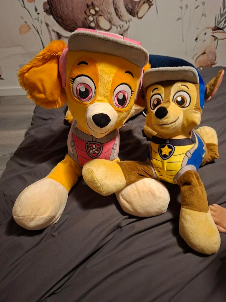 Paw patrol knuffels, Ophalen of Verzenden, Zo goed als nieuw, Hond