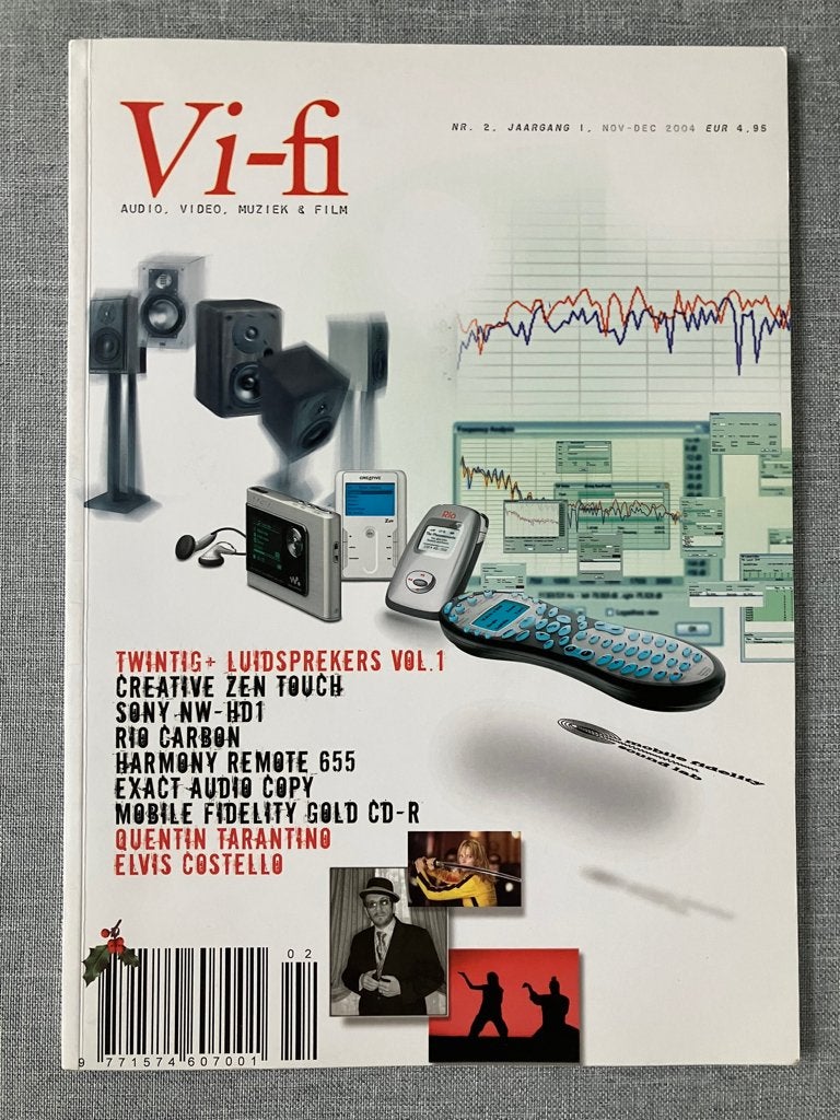 Vi fi:Audio-Video-Muziek en Film Nr.8 Jaargang 1 nov-dec."04, Ophalen of Verzenden, Gelezen, Overige onderwerpen