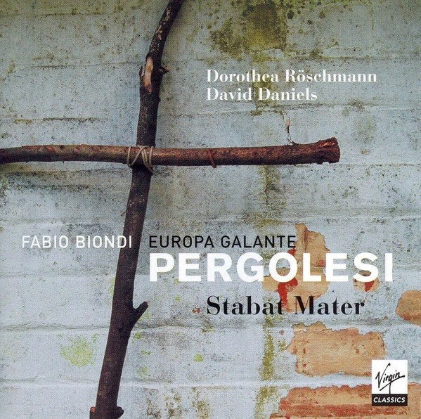 PERGOLESI Stabat mater CD BIONDI VIRGIN, Ophalen of Verzenden, Barok, Gebruikt, Kamermuziek