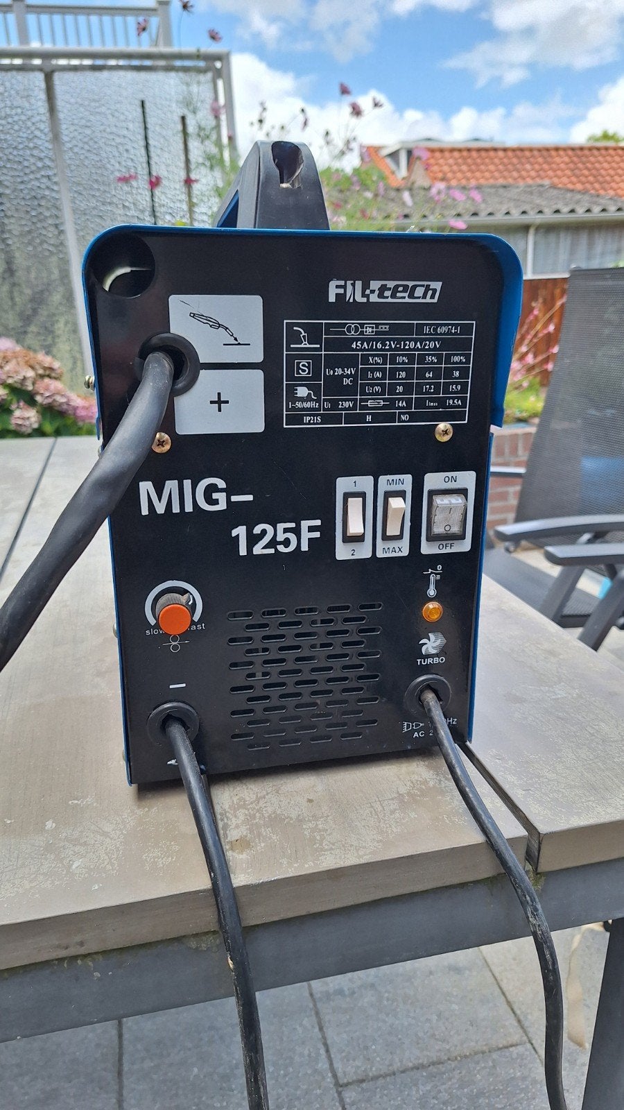FIL-TECH mig-125f lasapparaat, Ophalen, Gebruikt, Minder dan 150 ampère, Overige typen