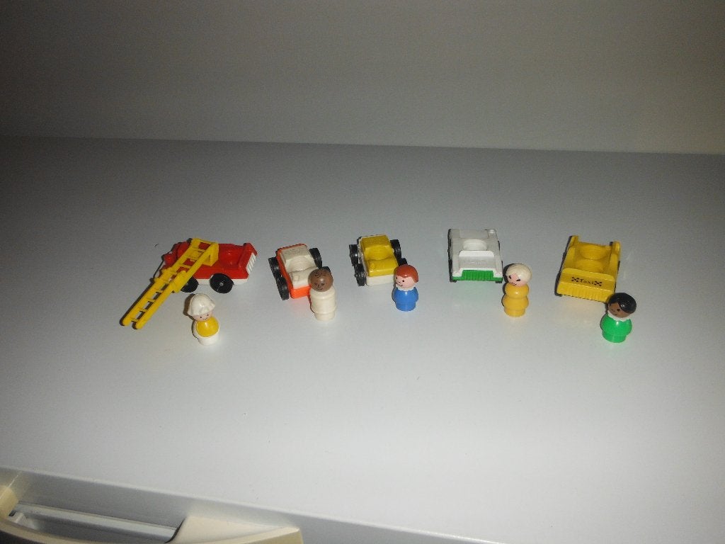 vintag f p auto,s /helicopter /helicopter met bakje, Ophalen of Verzenden, Gebruikt, Auto of Voertuig, Met geluid