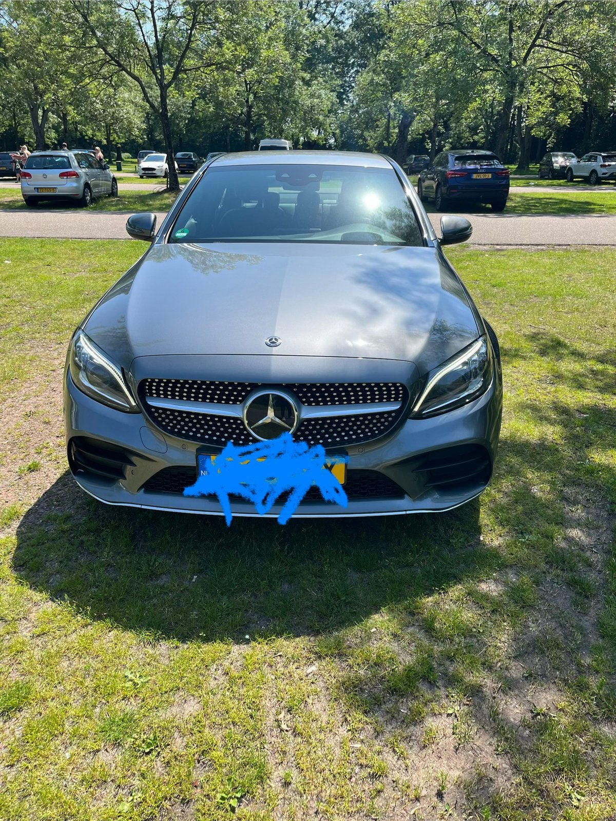 Mercedes-Benz C-Klasse C220 d 194pk 9G-TRONIC 2019 Grijs, Auto's, Automaat, Euro 5, Achterwielaandrijving, 1800 kg