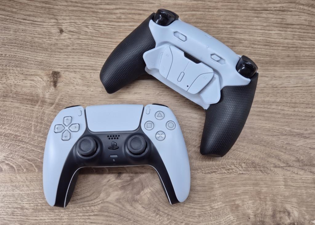 PS5 Controller (Wit) – TMR Sticks + eXtremeRate RISE4 MAX, Amsterdam, PlayStation 5, Refurbished, Ophalen of Verzenden