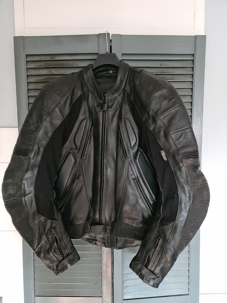 Difi Leren Motorjas maat 54 en Motorbroek maat 50, Motoren, Kleding | Motorkleding, Ophalen, Dames, Difi, Jas | leer