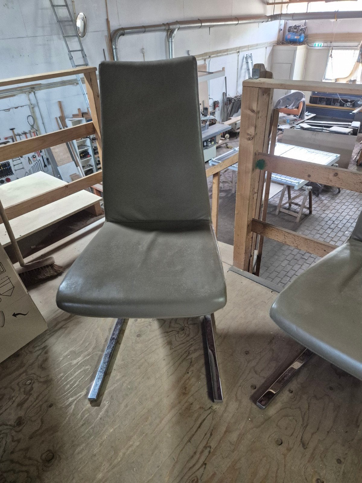 6 gebruikte Rolf Benz stoelen in beige, Ophalen, Gebruikt, Overige kleuren, Vijf, Zes of meer stoelen