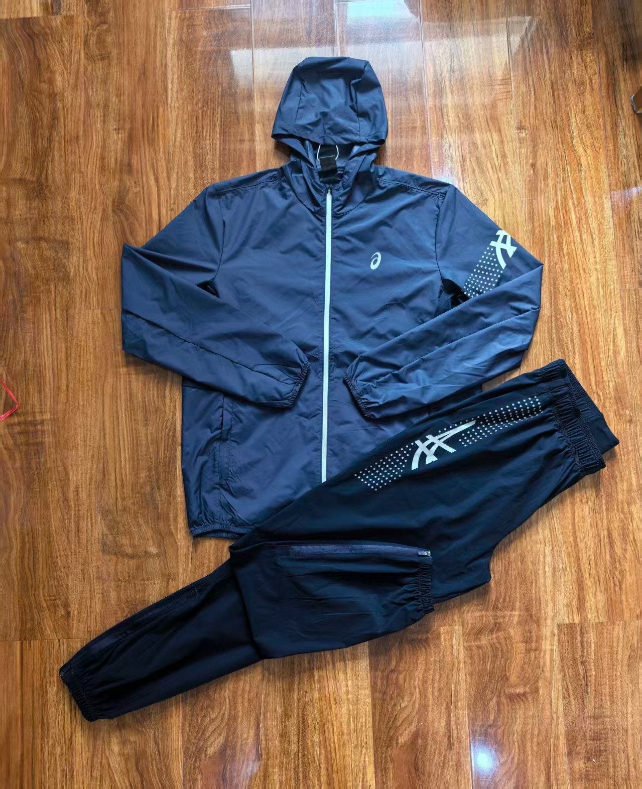 Asics hardloopset - 1x L, 1x M, Maat 48/50 (M), Zwart, Nieuw, Ophalen of Verzenden