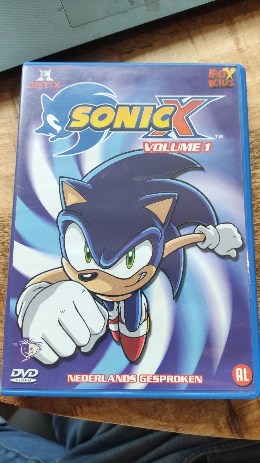 Dvd Sonic X - Foxkids Jetix, Alle leeftijden, Ophalen of Verzenden, Zo goed als nieuw
