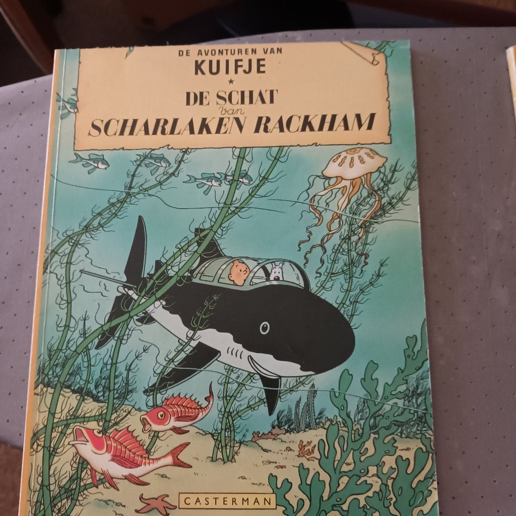 Kuifje, Meerdere stripboeken, Hergé, Ophalen, Gelezen