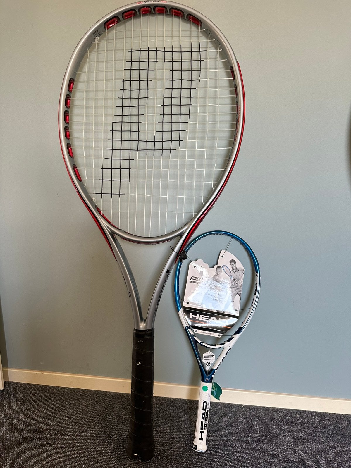 Prince Jumbo XL Tennisracket. variant, Collectes Item, Ophalen of Verzenden, Zo goed als nieuw, Racket, Prince