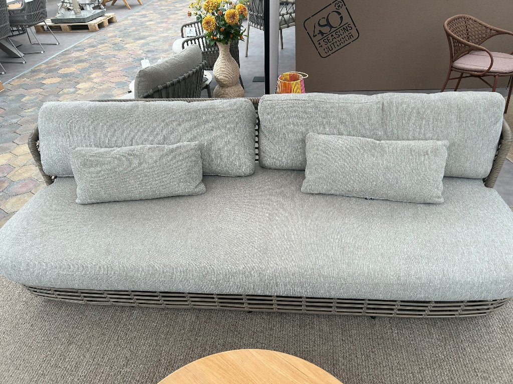 Loungeset 4SO bank met 2 stoelen, Tuin en Terras, Tuinsets en Loungesets, Ophalen, Nieuw, Loungeset, Wicker
