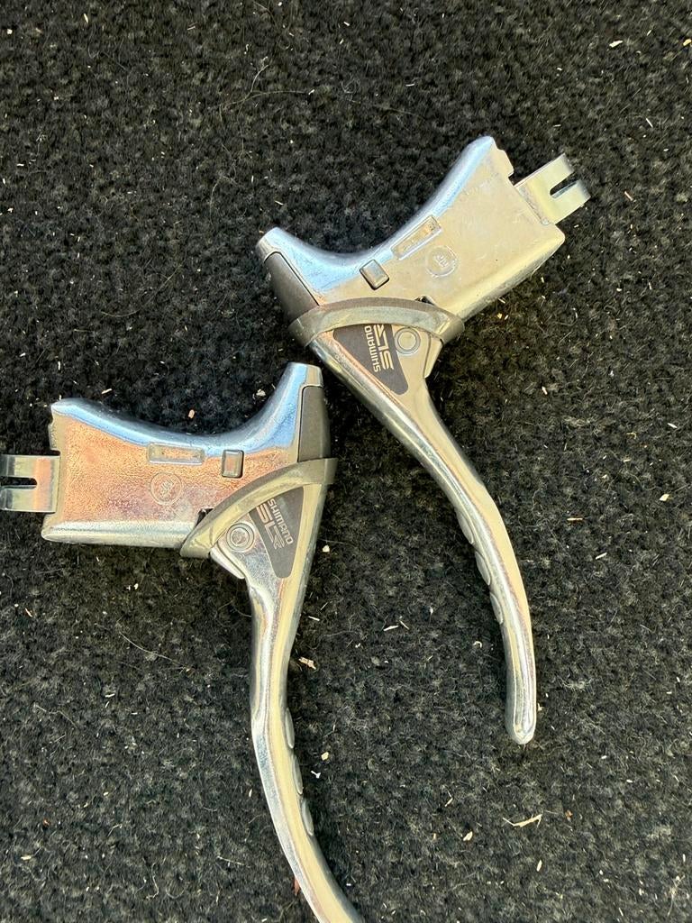 Shimano Exage Sport flatbar remhendels, Fietsen en Brommers, Fietsonderdelen, Remmen, Gebruikt, Racefiets, Ophalen of Verzenden