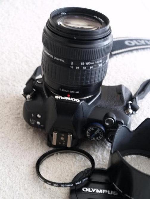 Olympus e420 met Live View en 18-180 en 14-45 lenzen, Gebruikt, 10 Megapixel, Ophalen of Verzenden, Olympus