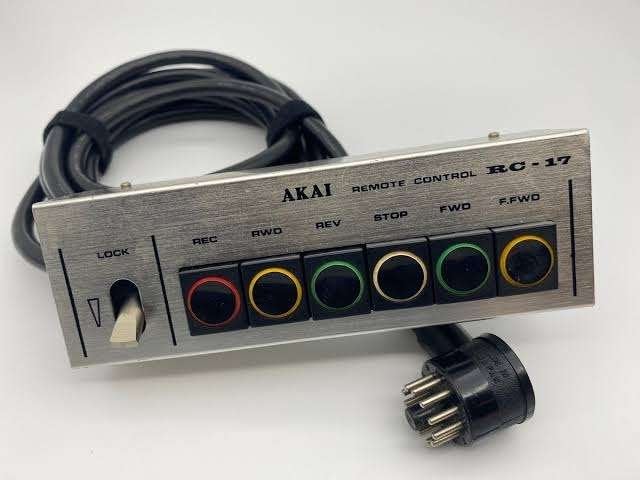 Gezocht: Akai-RC17 Remote Control bandrecorder, Ophalen of Verzenden, Bandrecorder