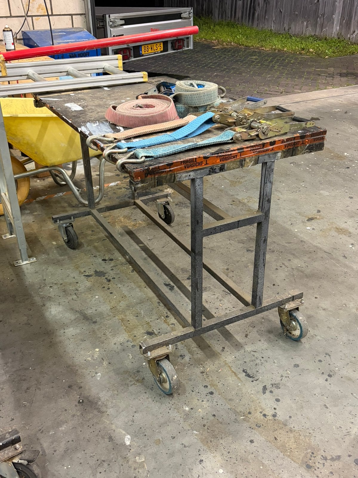 Gereedschap karren, werk karren verrijdbaar, Ophalen, Gebruikt