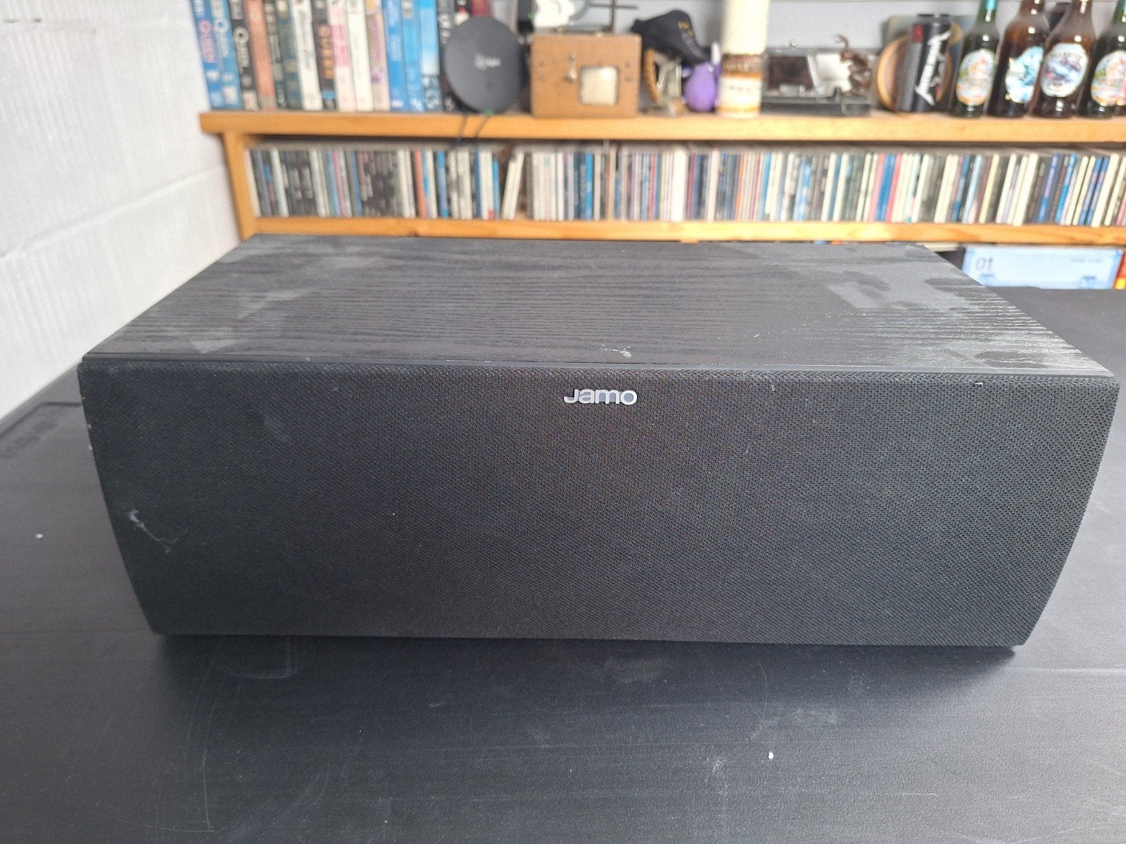 Jamo Center Speaker - Zwart, Goede Staat, Audio, Tv en Foto, Luidsprekers, Gebruikt, Ophalen of Verzenden, 60 tot 120 watt, Geschikt voor surround/home cinema