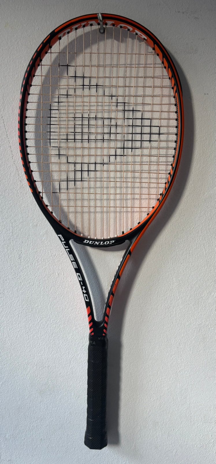 Dunlop Pulse G-40 Oranje Zwart Tennis Racket, -, -, Ophalen of Verzenden, Racket