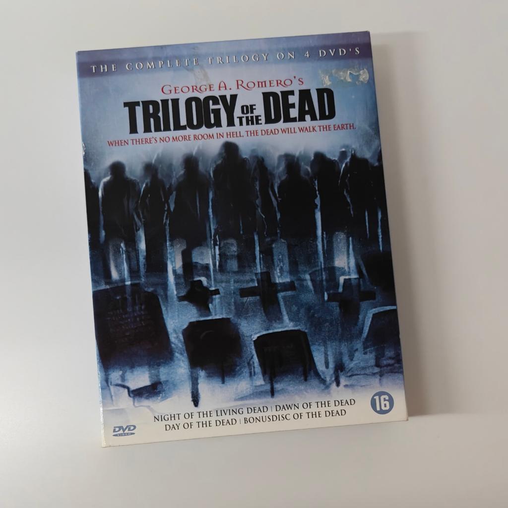 Trilogy of the Dead DVD George a Romero Zombie Films, Vampiers of Zombies, Vanaf 16 jaar, Boxset, Ophalen of Verzenden