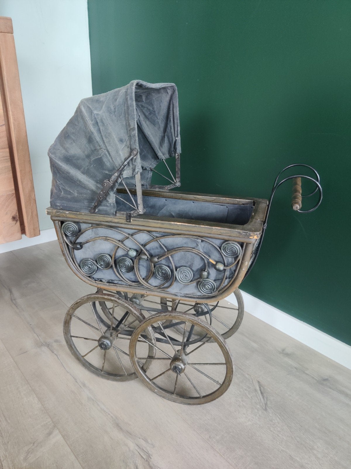 Vintage poppenwagen antiek, Ophalen of Verzenden
