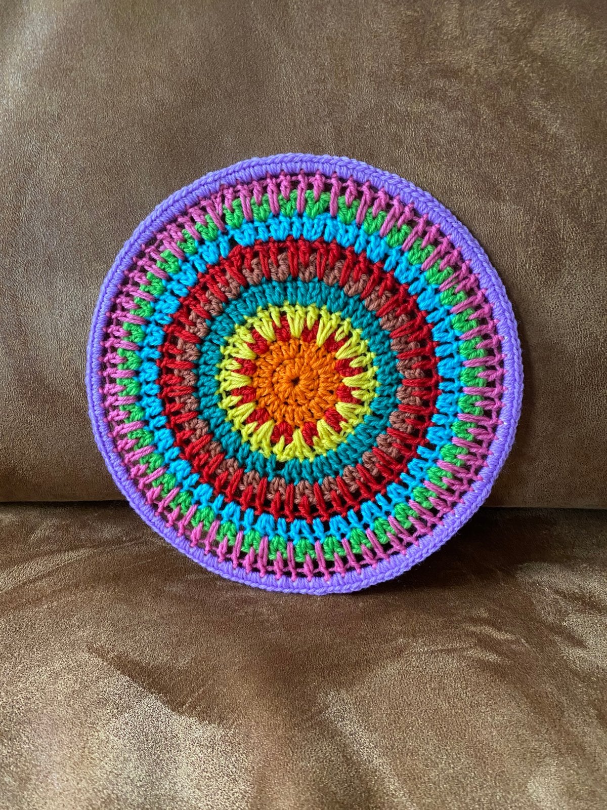 Mandala, nieuw zelf gehaakt, ibiza bohemian style, Ophalen of Verzenden, Nieuw