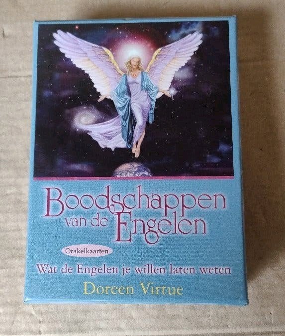Doreen Virtue - Boodschappen van de Engelen Orakelkaarten, Spiritualiteit algemeen, Overige typen, Ophalen of Verzenden, Zo goed als nieuw