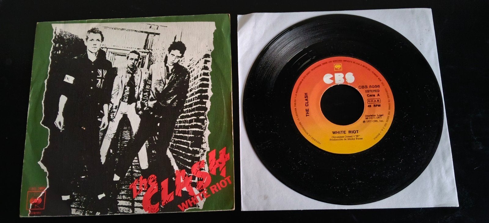 The Clash White riot, Ophalen of Verzenden, Gebruikt, Pop