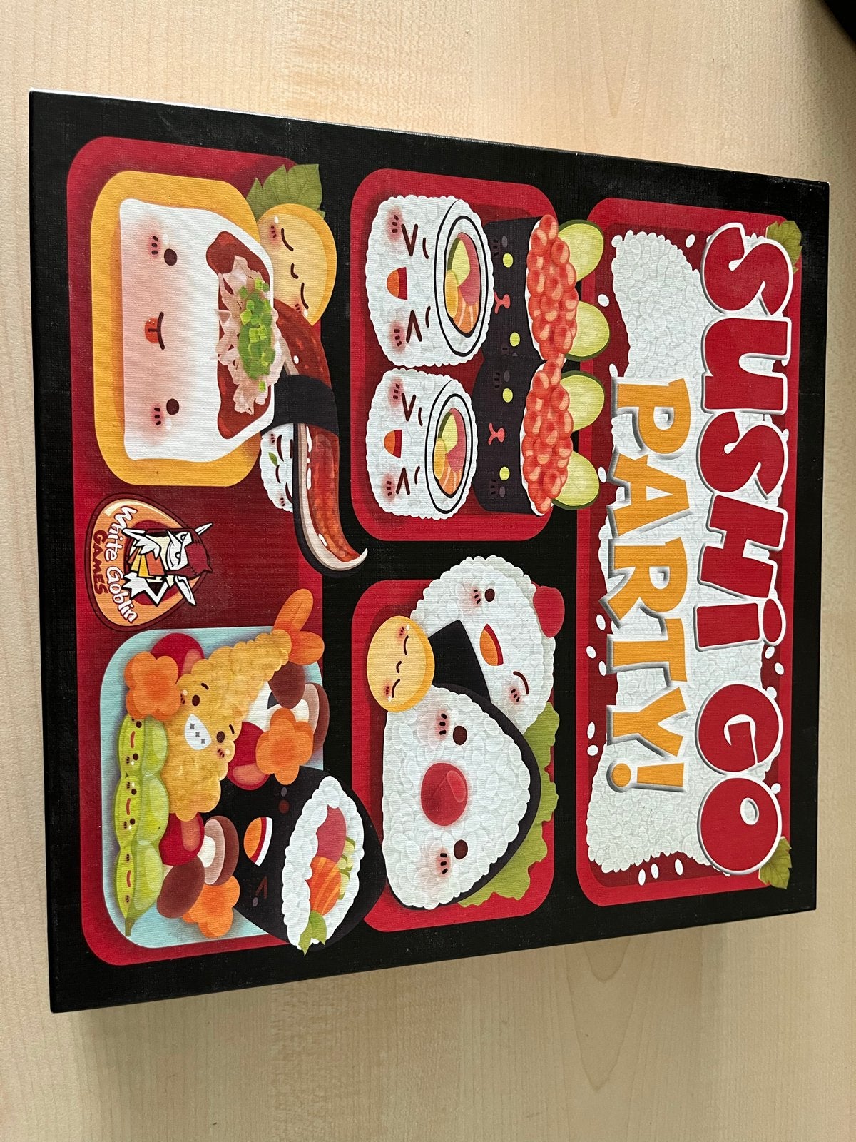 Sushi Go Party! Bordspel - nieuw, Hobby en Vrije tijd, Gezelschapsspellen | Kaartspellen, Drie of vier spelers, Ophalen of Verzenden