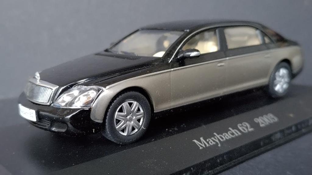 Mercedes Benz Maybach 62 1:43 Eaglemoss Collection Pol, Hobby en Vrije tijd, Overige merken, Auto, Verzenden, .