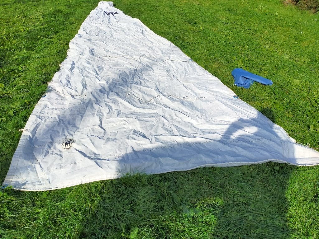 Set nette zeilen, 6 meter of meer, Gebruikt, 15 tot 30 m², Ophalen of Verzenden