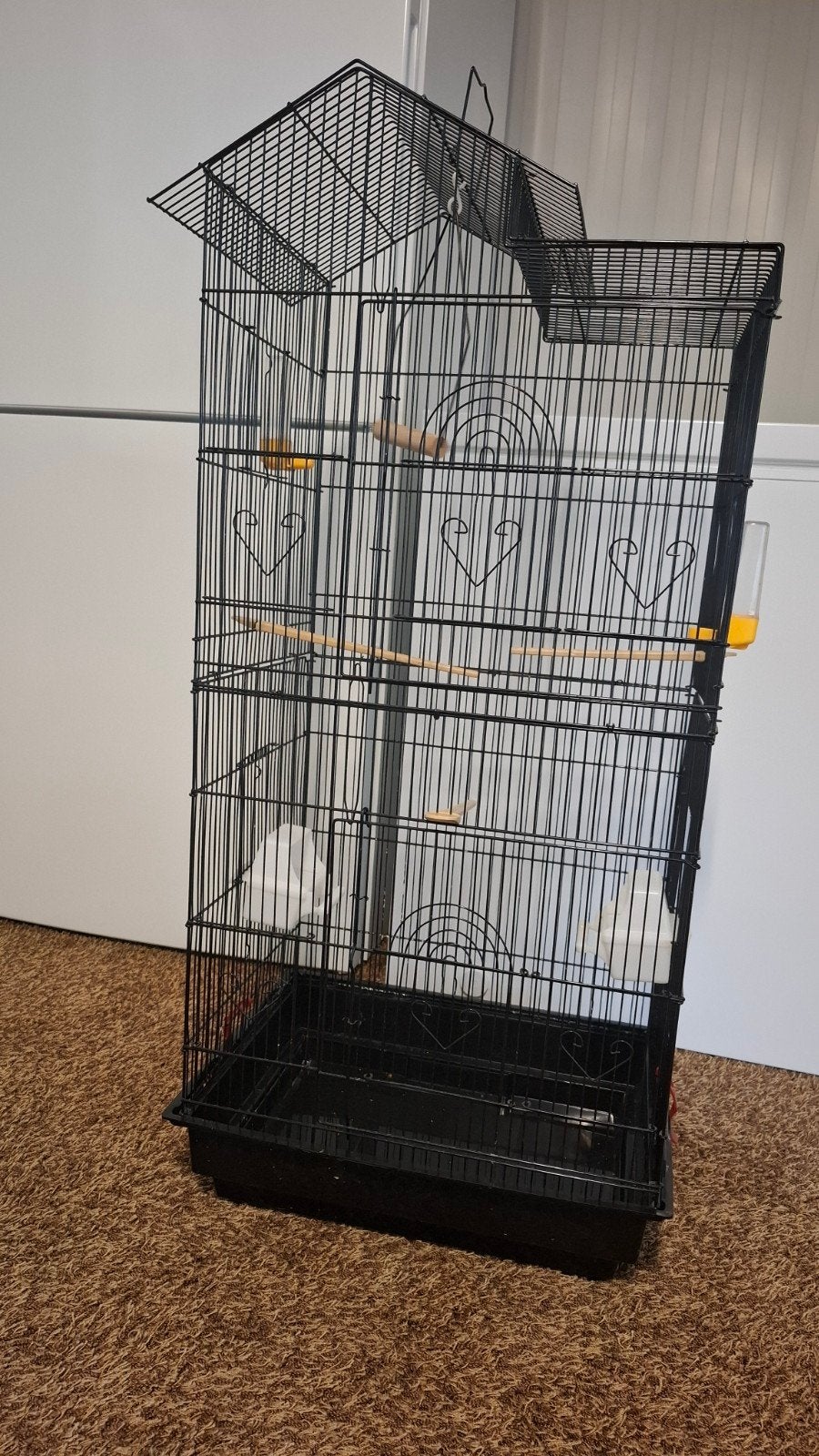 vogel kooi, Ophalen, Zo goed als nieuw, Metaal, Vogelkooi