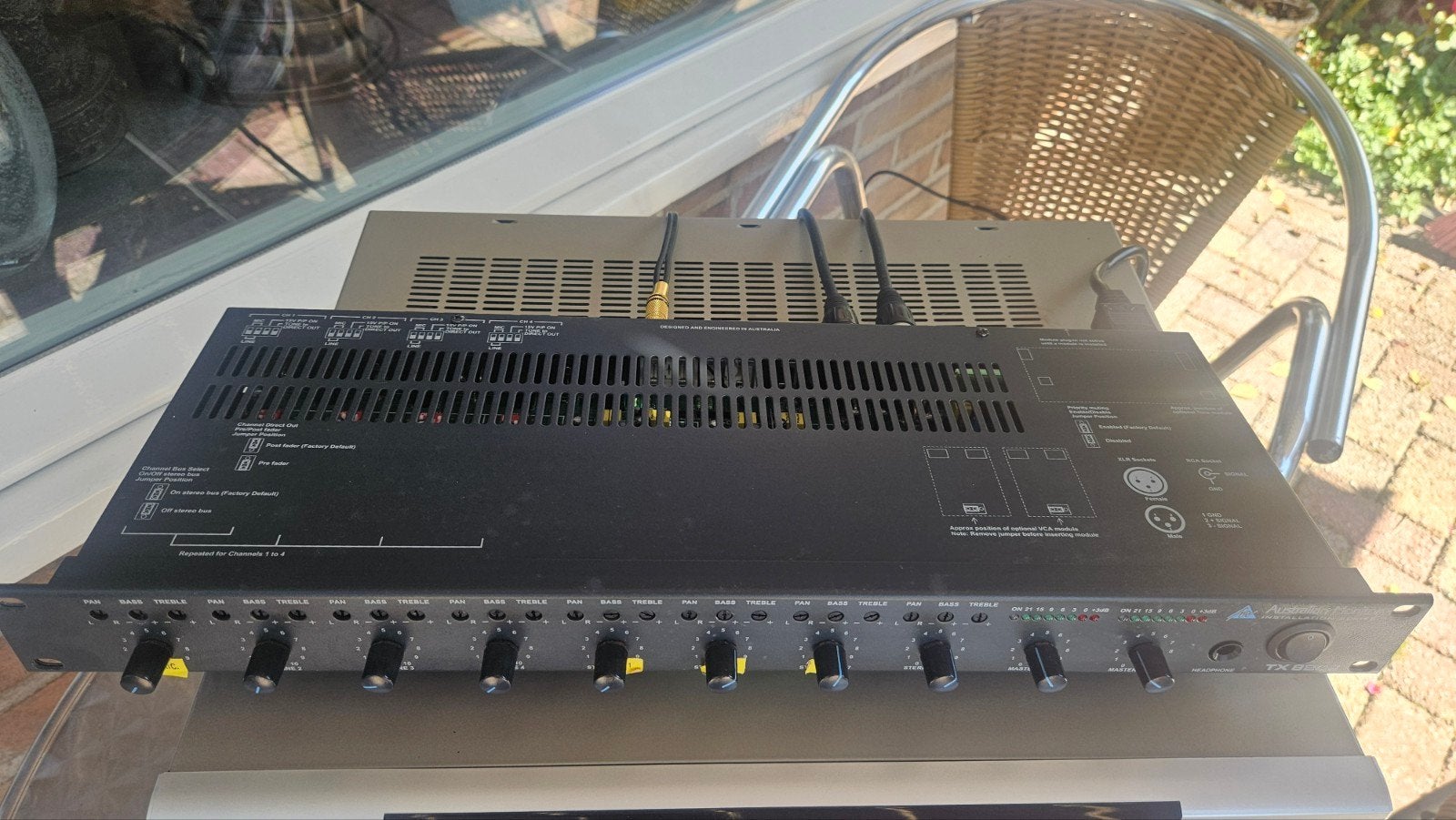 AUSTRALIAN MONITOR TYPE TX82O2 ZIE BESCHRIJVING, Muziek en Instrumenten, Microfoons, Ophalen of Verzenden