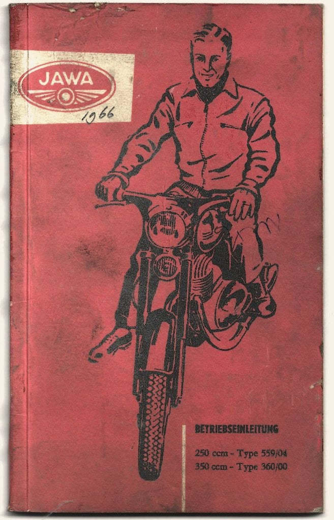 Jawa 250 Jawa 350 Betriebsanleitung handleiding (1604z), Motoren, Handleidingen en Instructieboekjes, Verzenden, Overige merken