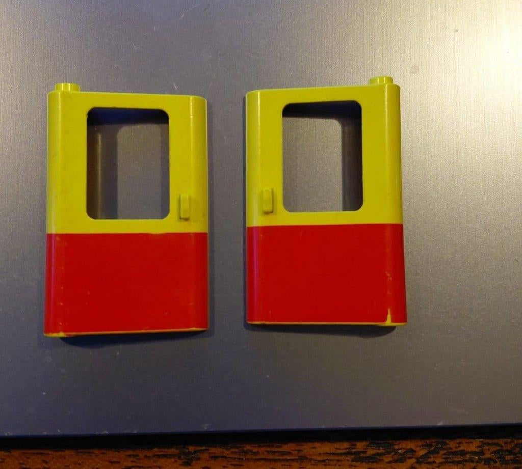 Lego Trein deuren 4181p02 en  4182p02, Overige thema's, Lego, Ophalen of Verzenden, Zo goed als nieuw