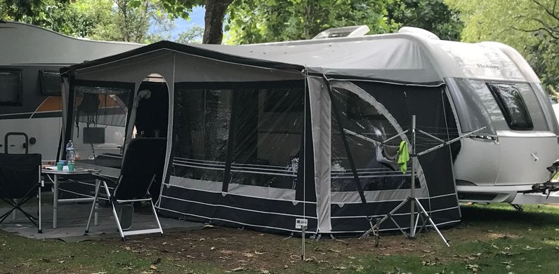 voortent caravan  tencate maat 14, Ophalen, Gebruikt